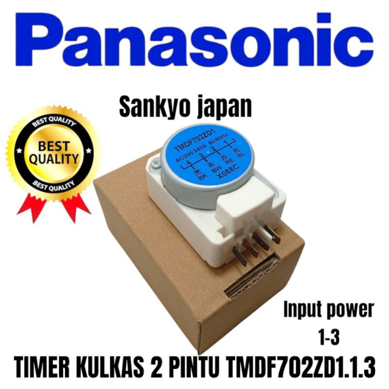 timer kulkas panasonic kulkas 2 pintu input 1-3