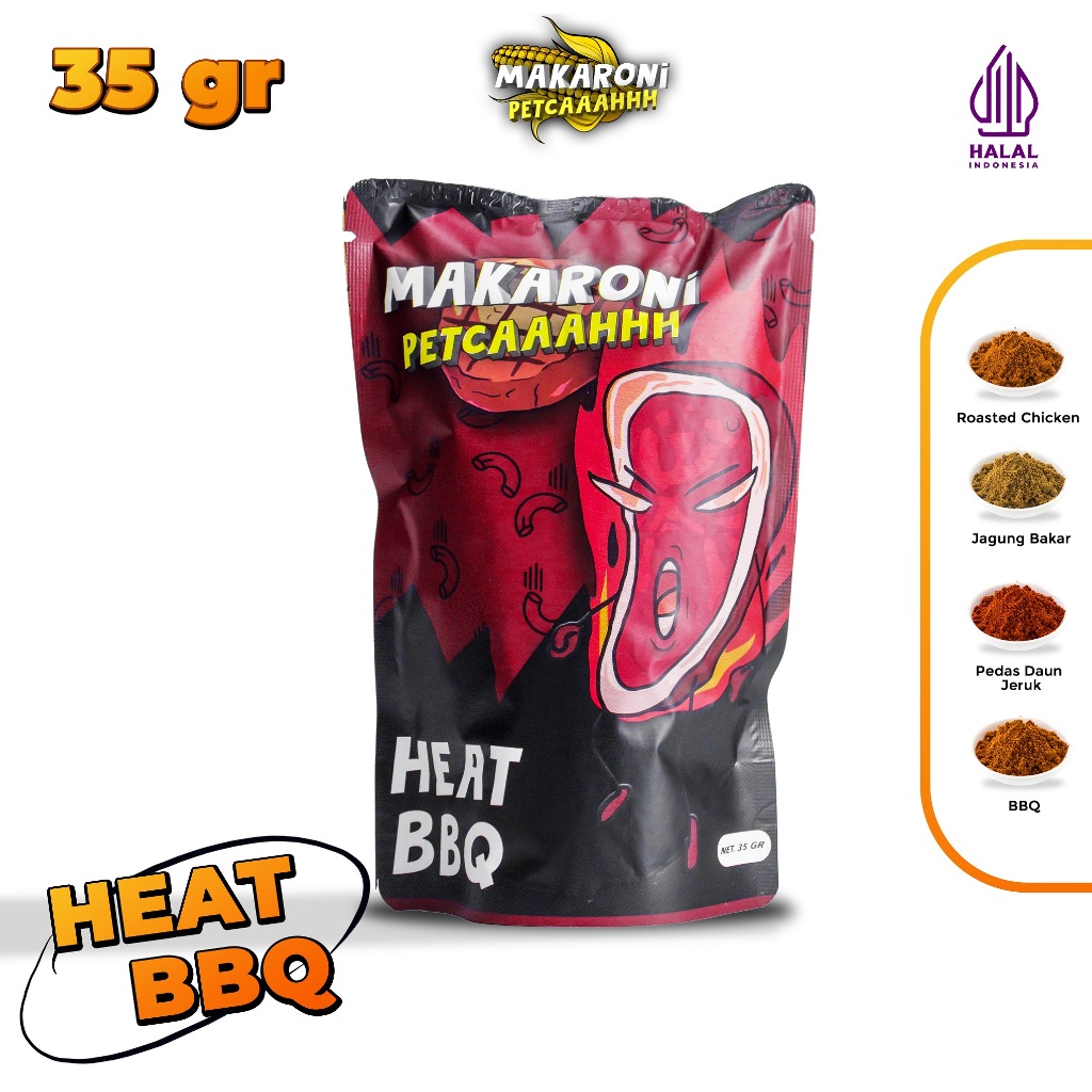 

Makaroni Pecah Rasa BBQ Snack dan Makanan Ringan Macaroni Crispy Tidak Bantet dan Keras Varian Barbeque