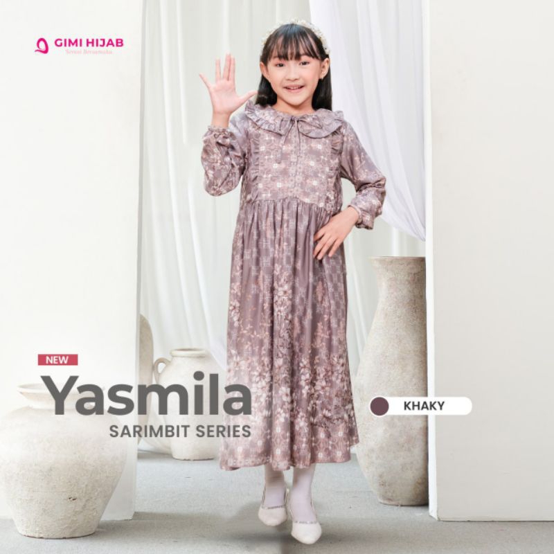 YASMILA DRESS KIDS By butik Gimi Hijab