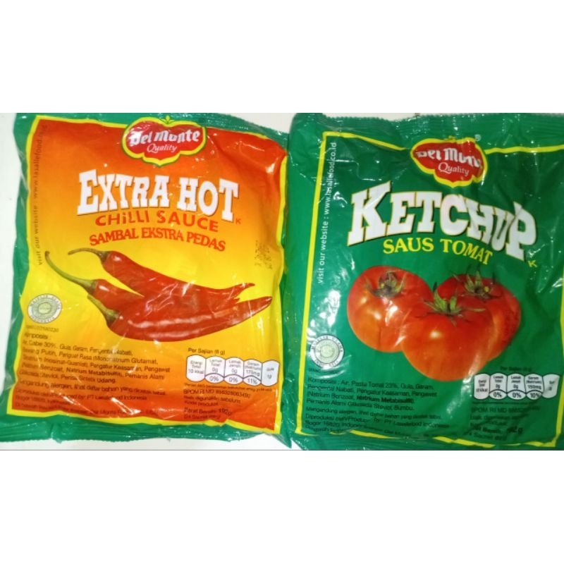 

DELMONTE SAUCE STICK 1PK ISI 24 SACHET