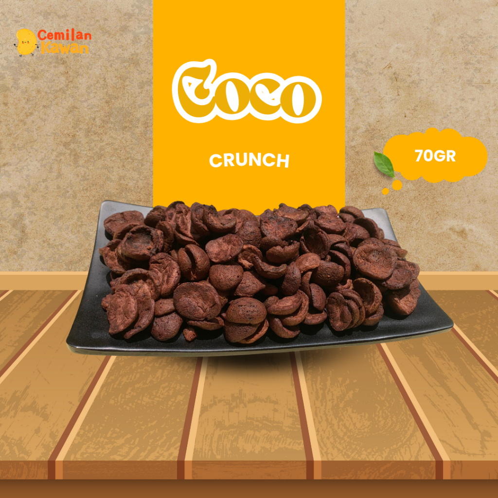 

Cemilan Kawan - Coco Crunch 70 gram Snack Kiloan