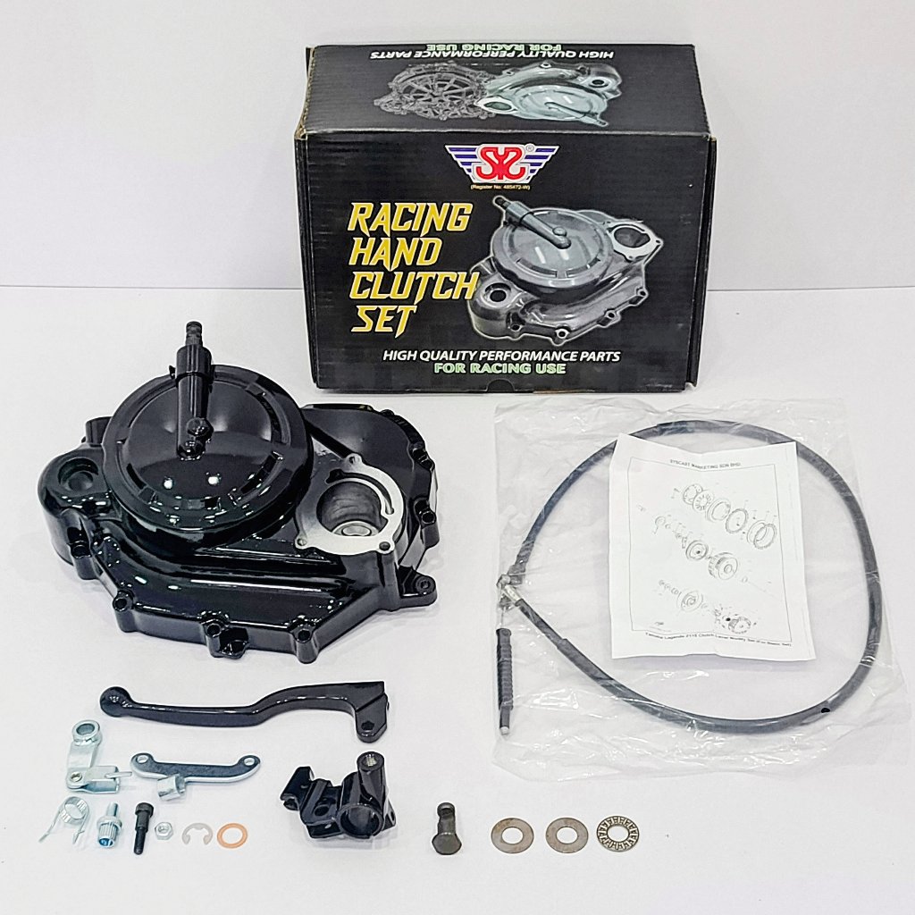 RACING HAND CLUTCH SET / BAK KOPLING SYS PNP JUPITER Z NEW / VEGA ZR / Z115 GRAY , HITAM , SILVER OR