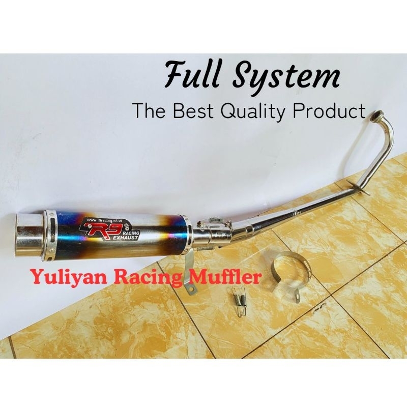 Knalpot Racing R9 mughello bluemoon satriya fu jupiter mx old new satria fu karbu