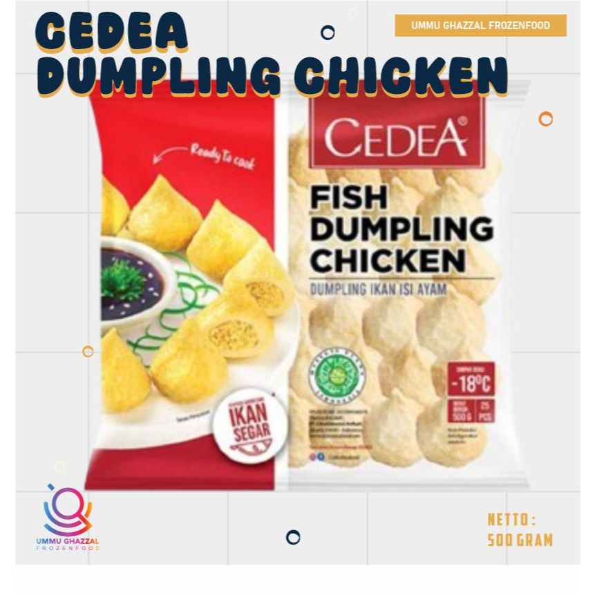 

CEDEA FISH DUMPLING CHICKEN 500 GRAM