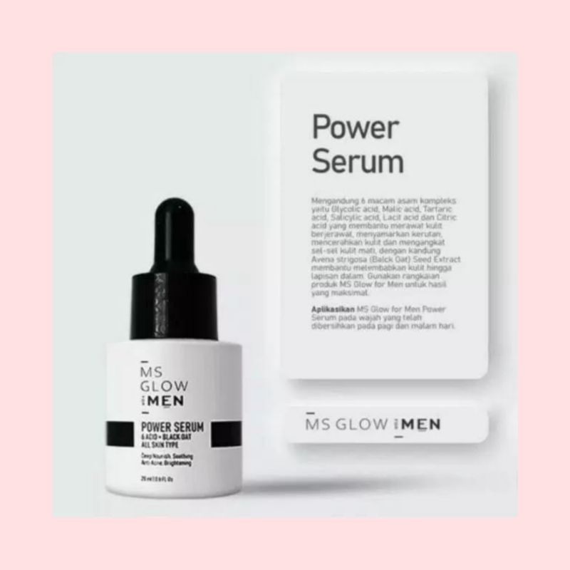 ENERGY SERUM MS MEN MS GLOW / SERUM MEN MS GLOW