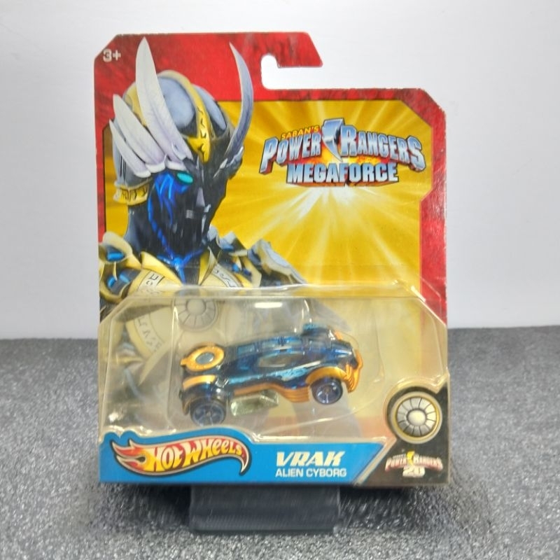 Hot Wheels Vrak Alien Cyborg Power Rangers Megaforce