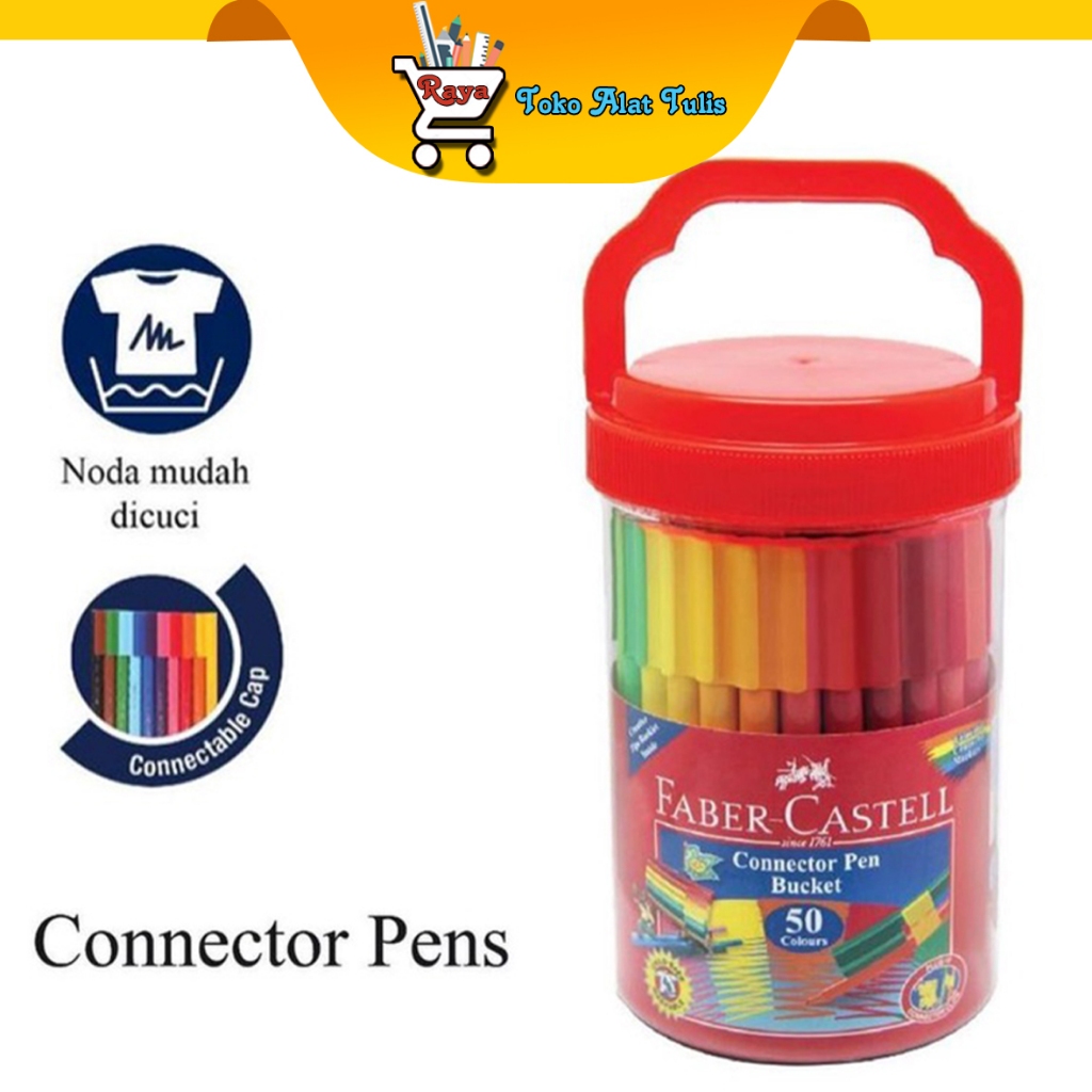 

Conector Pen || Spidol Warna Fabercastell