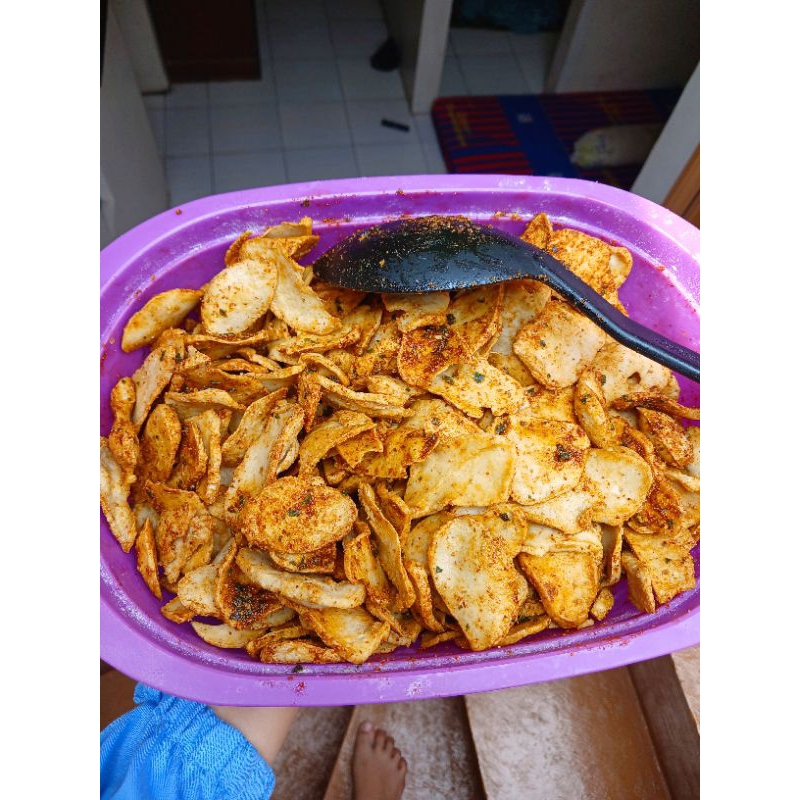 

basreng pedas daun jeruk