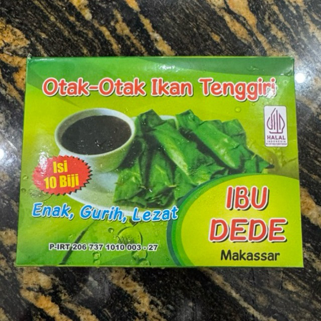 

OTAK OTAK IKAN TENGGIRI IBU DEDE [HANYA AREA MAKASSAR/INSTANT ONLY]