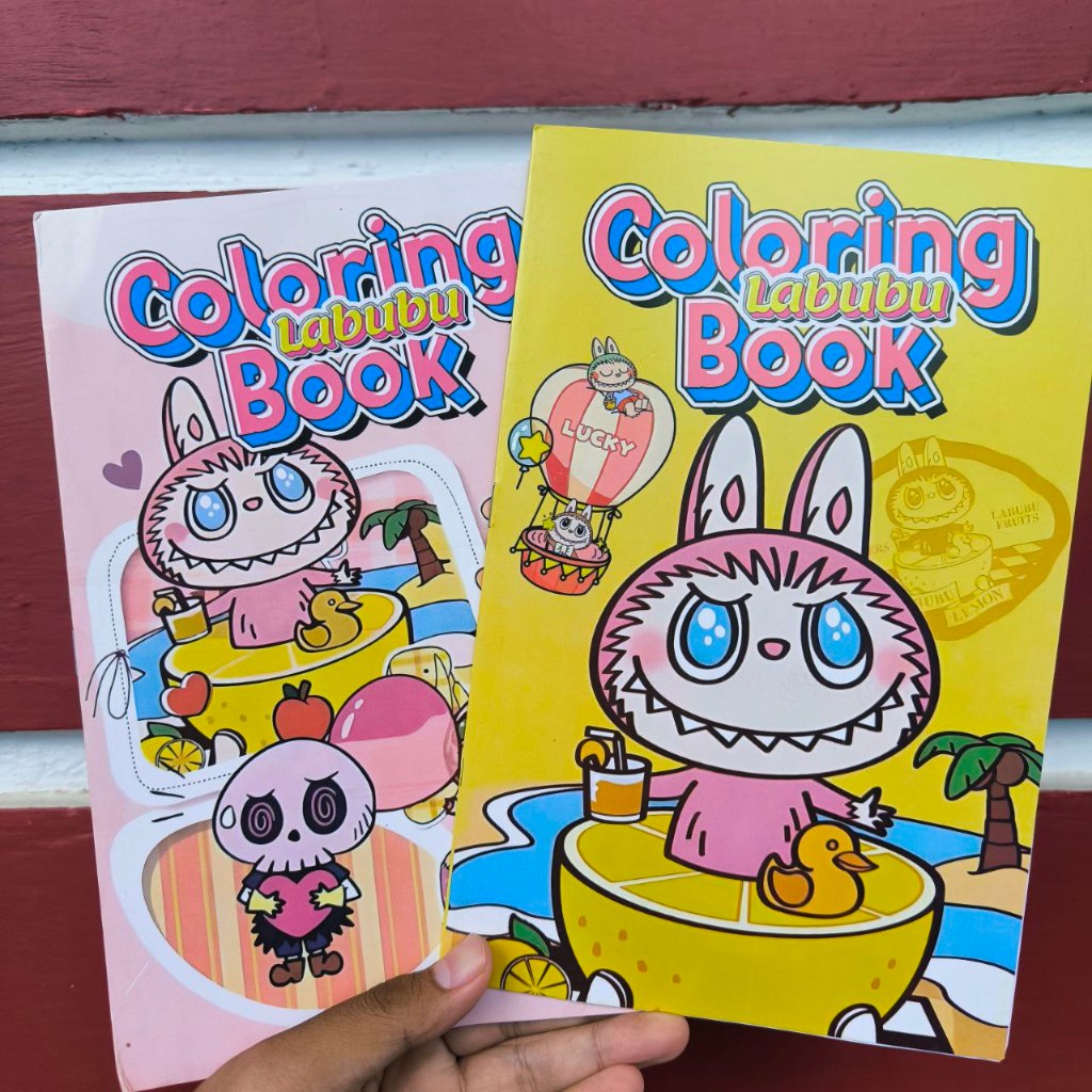 

Coloring Book Labubu Buku Mewarnai LABUBU - buku mewarnai coloring book The Monsters