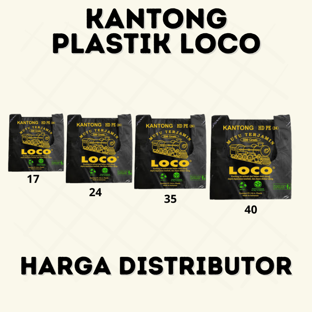 

Kantong Plastik Loco 500g