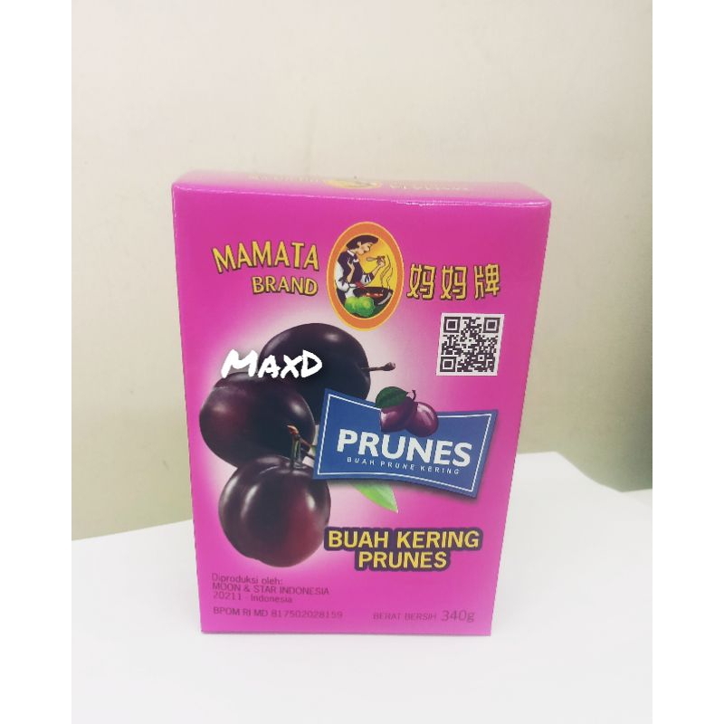 

Mamata Prunes 340 gr 1 Pcs