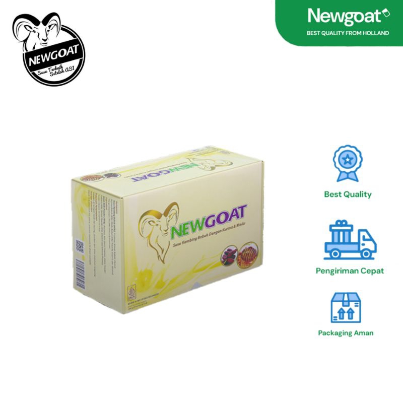 

NEWGOAT Susu Kambing Belanda Premium Rasa Kurma Madu Original
