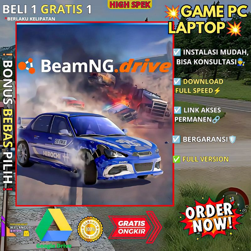BeamNG.drive - PC LAPTOP GAMES - ORIGINAL WINDOWS