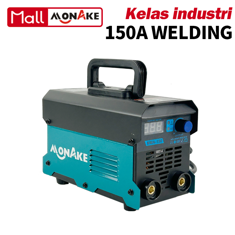 MONAKE Alat Jerman Mesin Las Inverter Welding mesin las listrik 450 watt MMA 120A IGBT 450 watt Mesi