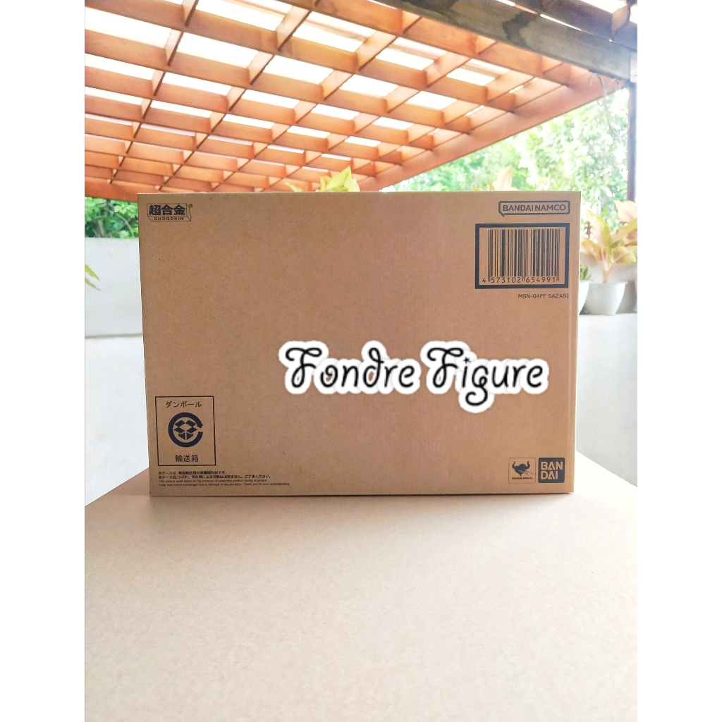 ORIGINAL CHOGOKIN GUNDAM MSN-04FF SAZABI BANDAI FIGURE