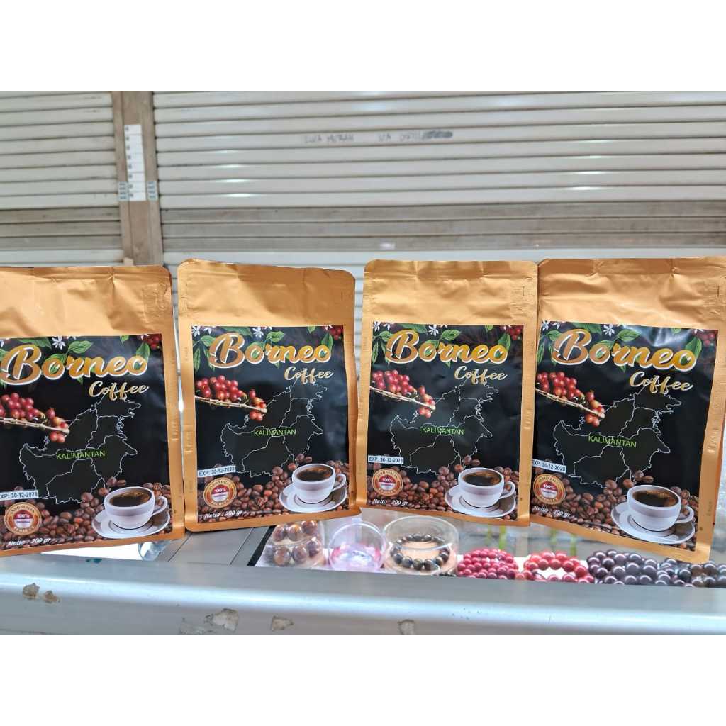 

KOPI BORNEO ROBUSTA Kopi Asli Kalimantan, 100% kopi Asli tanpa campuran, Kopi Harum dan Nikmat