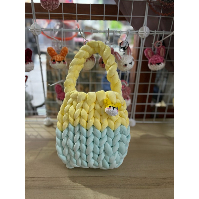 chunky bag 2 warna.. tas hand made.. tas chunky