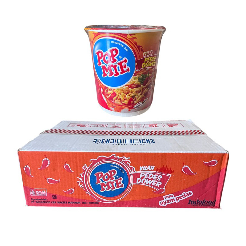 

Pop Mie Kuah Pedes Dower 1 Dus - 12 pcs