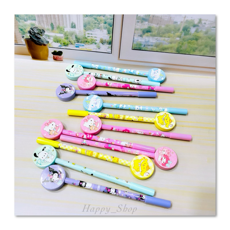 

HAPPY_SHOP 12 Pcs Pulpen Karakter