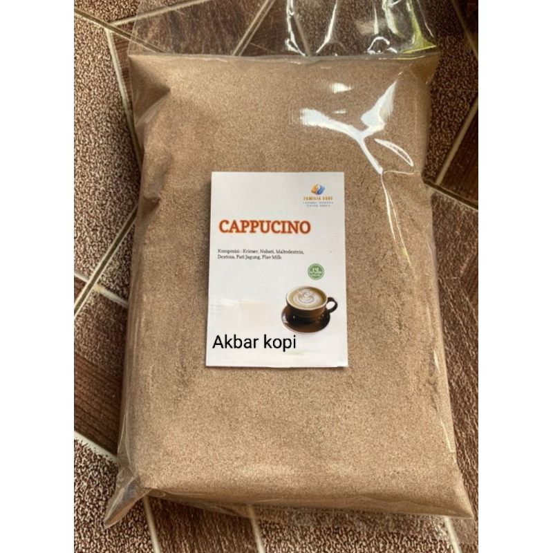

bubuk minuman capuccino setengah kilo 500gr