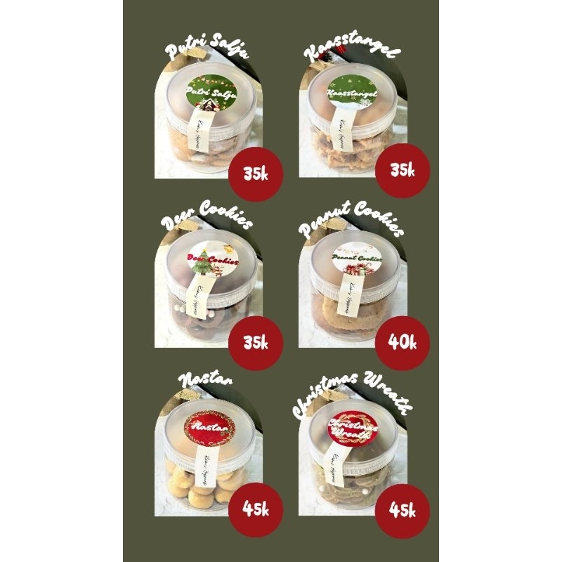 

HAMPERS NATAL - KUE KERING BY @KIMS.HAPPINESS