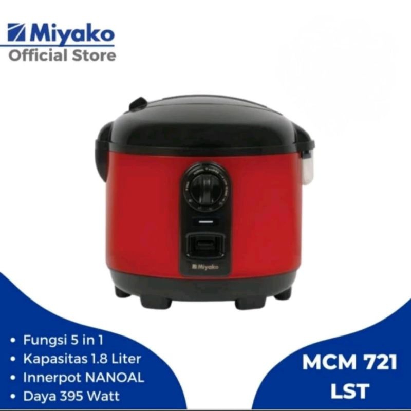 Magic com Miyako Low Carbo/Rice cooker Miyako MCM-721 LST Low Carbo