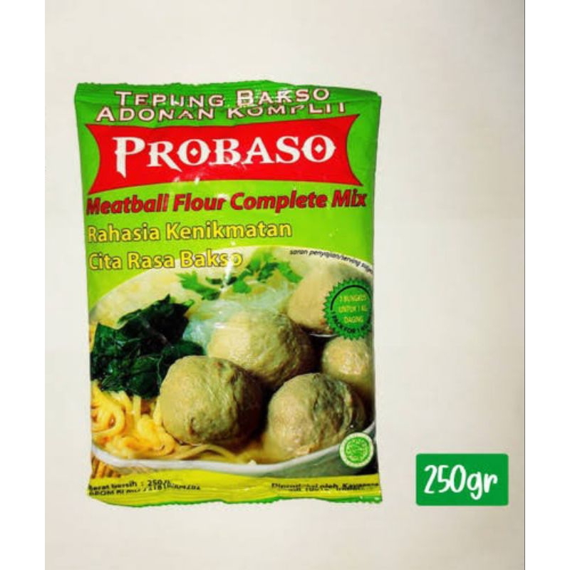 

Tepung Bakso adonan Komplit PROBAKSO 250 gram