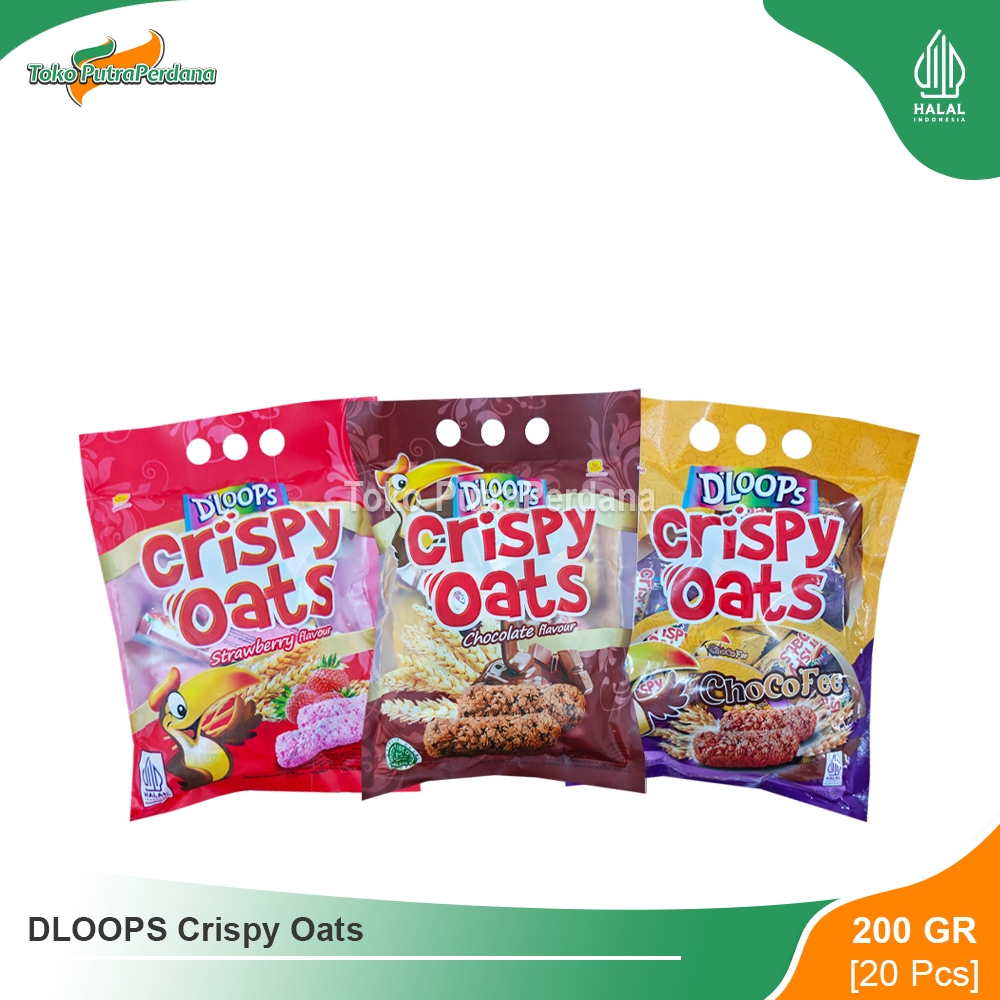 

DLOOPS Crispy Oats 200gr (20 Pcs)