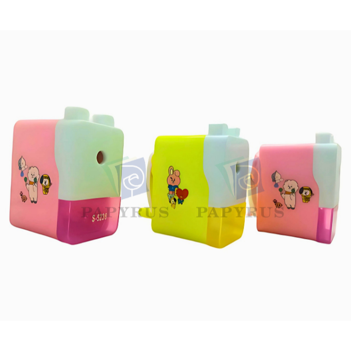 

RAUTAN PENSIL / ASAHAN PENSIL / SHARPENER / RAUTAN MEJA / RAUTAN PUTAR S5236 BT21 BTS