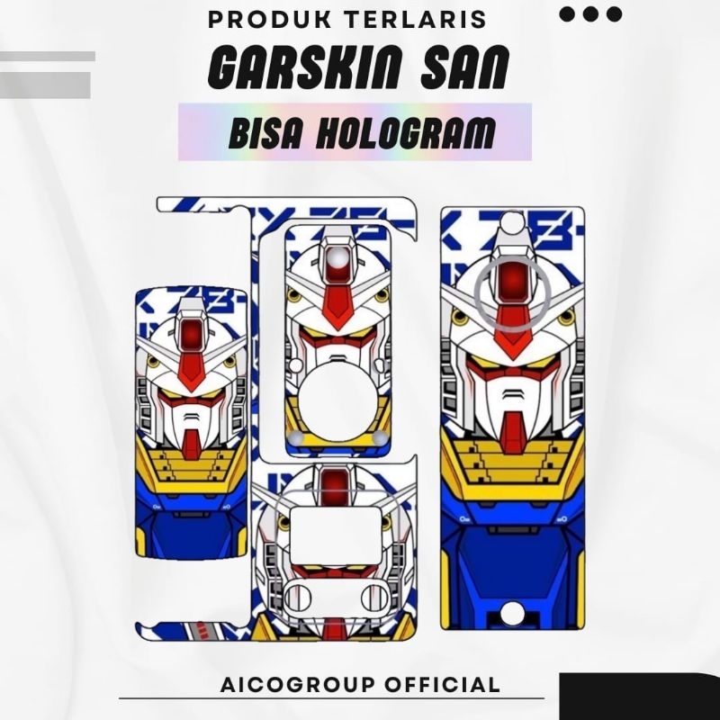 

Garskin Stiker !nner S@N @10 Hologram & Non Hologram