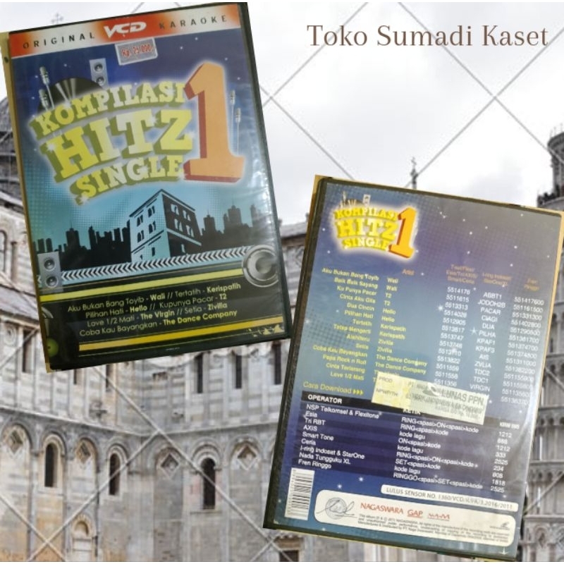 VCD pop komplikasi hits singel 1