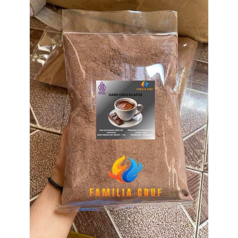 

TERLARIS 12.12 - BUBUK MINUMAN DARK CHOCOLATE 1KG POWDER DRINK - DARK CHOCOLATE DRINK 1KG - BUBUK MINUMAN RASA COKLAT DARK CHOCO ORIGINAL