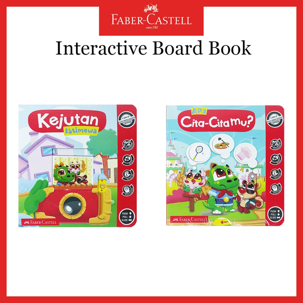 

KODE V36X Interactive Board Book Faber Castell Apa CitaCitamu dan Kejutan Istimewa