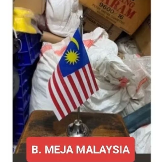 

BENDERA MEJA MALAYSIA + TIANG STENLIS