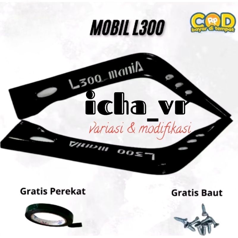 talang pintu pic up L300, talang air L300