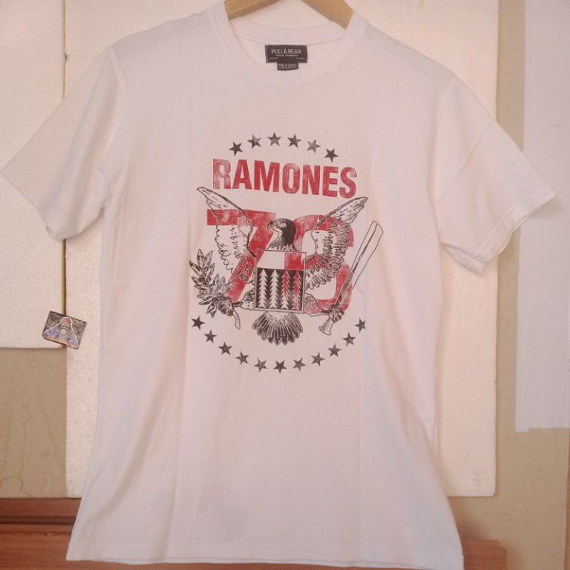 RAMONES t shirt size XL SECOND ORIGINAL