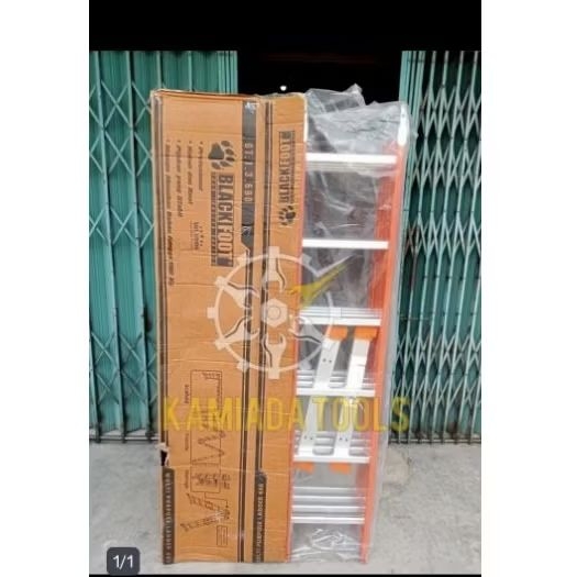 Tangga Multi purpose Ladder 4 x 6 Blackfoot/ Tangga Aluminiun Blackfoot