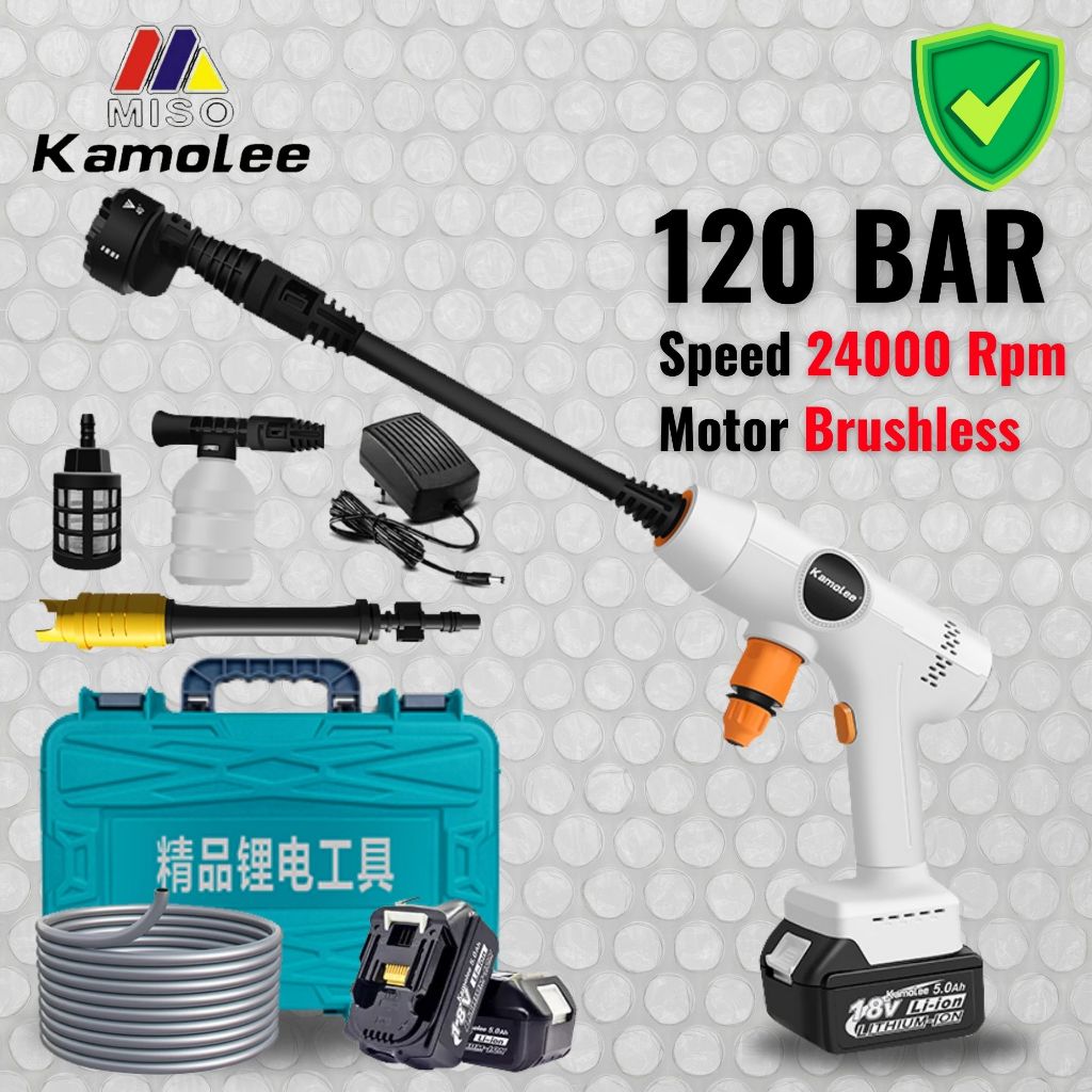 Jet Cleaner Baterai Lithium-ion | Jet Cleaner Baterai Multifungsi | Cordless Brushless Jet Cleaner C