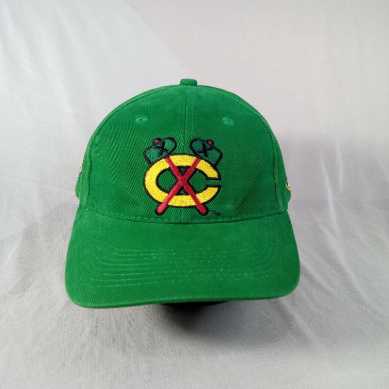 Topi NHL Chicago Blackhawks Official Kick 10 Pro Gear Official Merch Original