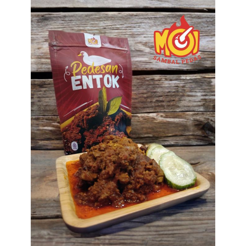 

Pedesan Entok dari Sambal Pedas Moi