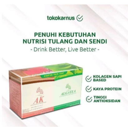 

Alga Kirei dan Alga Tea Paket AKAT Asli Original