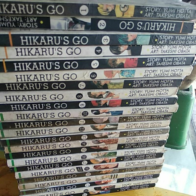 komik hikaru's Go nomor 1 - 23 tamat