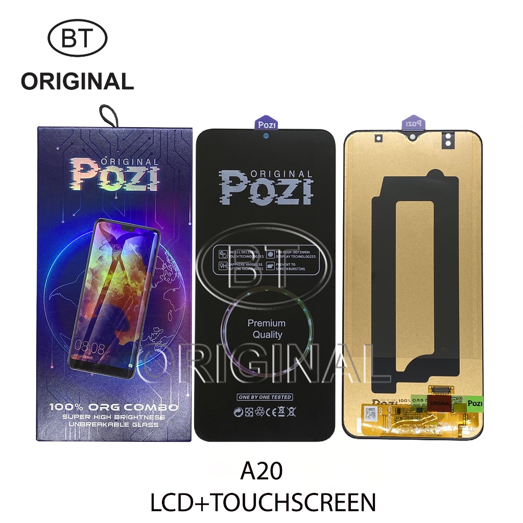 LCD SAMSUNG A20 - A205 - A205F - ORIGINAL ORG POZI