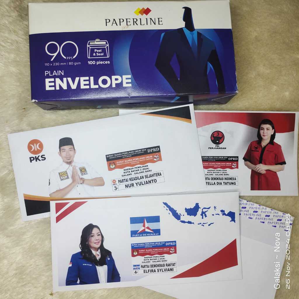 

Amplop Paperline Kop Surat Bisa Cetak Desain Pembeli