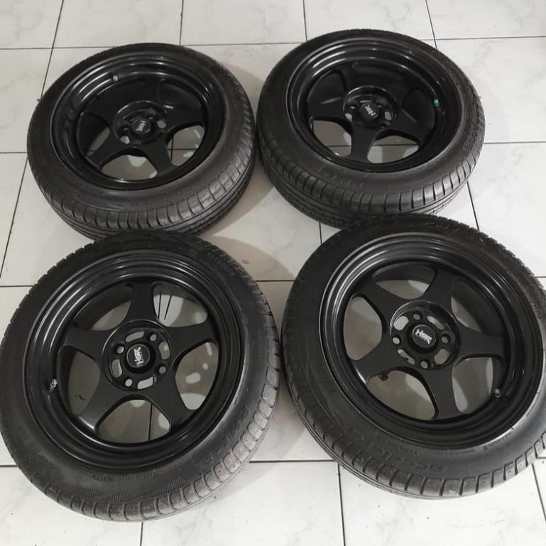 Velg Mobil Second SLEEKY(SPOON) R15 Brio Ayla Agya Sigra Sirion Karimun