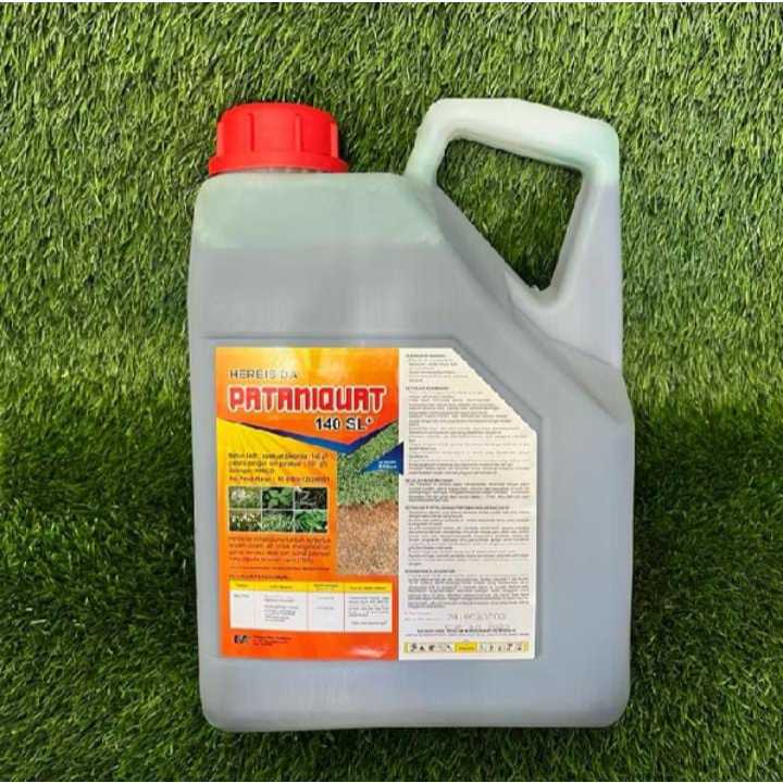 Herbisida PATANIQUAT 140 SL Kemasan 5 Liter Obat Pembasmi Rumput Termurah