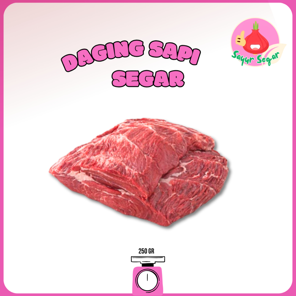 

Sayur Segar - Daging Paha Sapi 250 gr / Shank