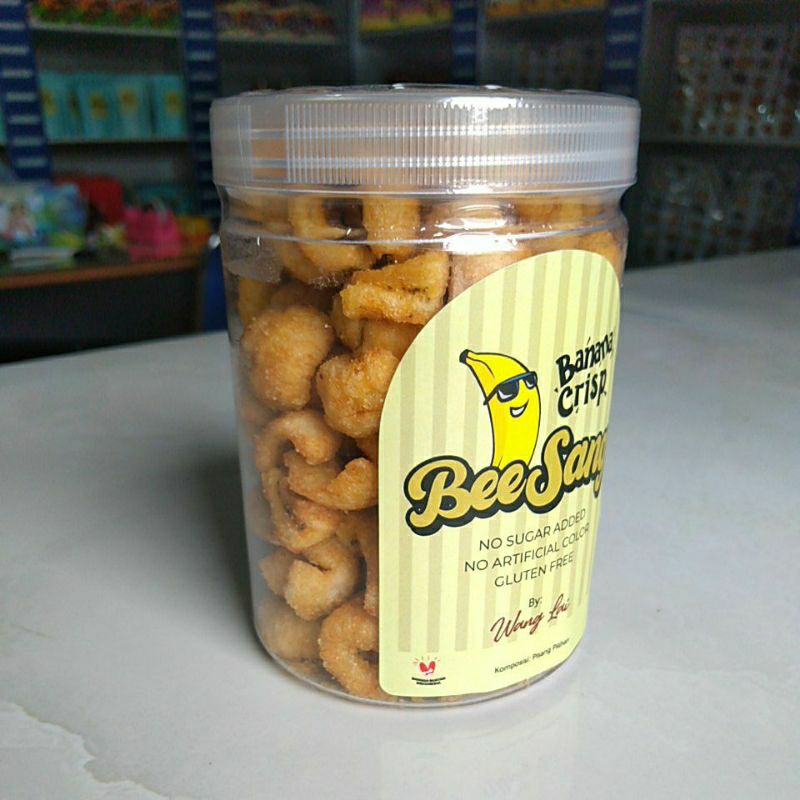 

BeeSang banana crisp cemilan pisang 210g