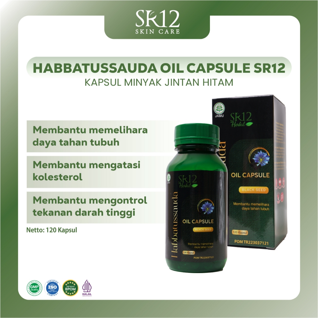 Habbatussauda Habasy SR12 Herbal - Minyak Jintan Hitam -  Habbasy Oil Ethiopia Premium Grade A